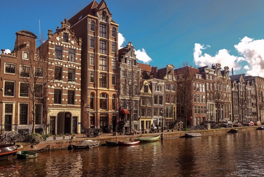 amsterdam, canal, europe, holland, netherlands, city, river, boats, street, houses, amsterdam, amsterdam, amsterdam, amsterda