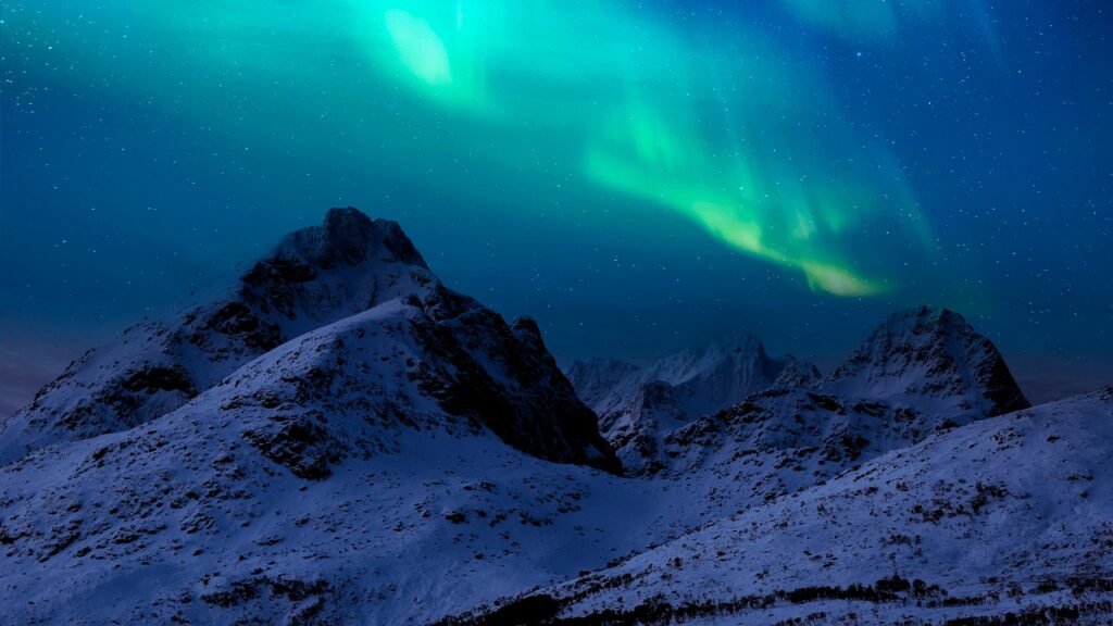 northern lights, noorwegen, natuur, heelal, lofoten, nachthemel, aurora, nacht, lucht, winter