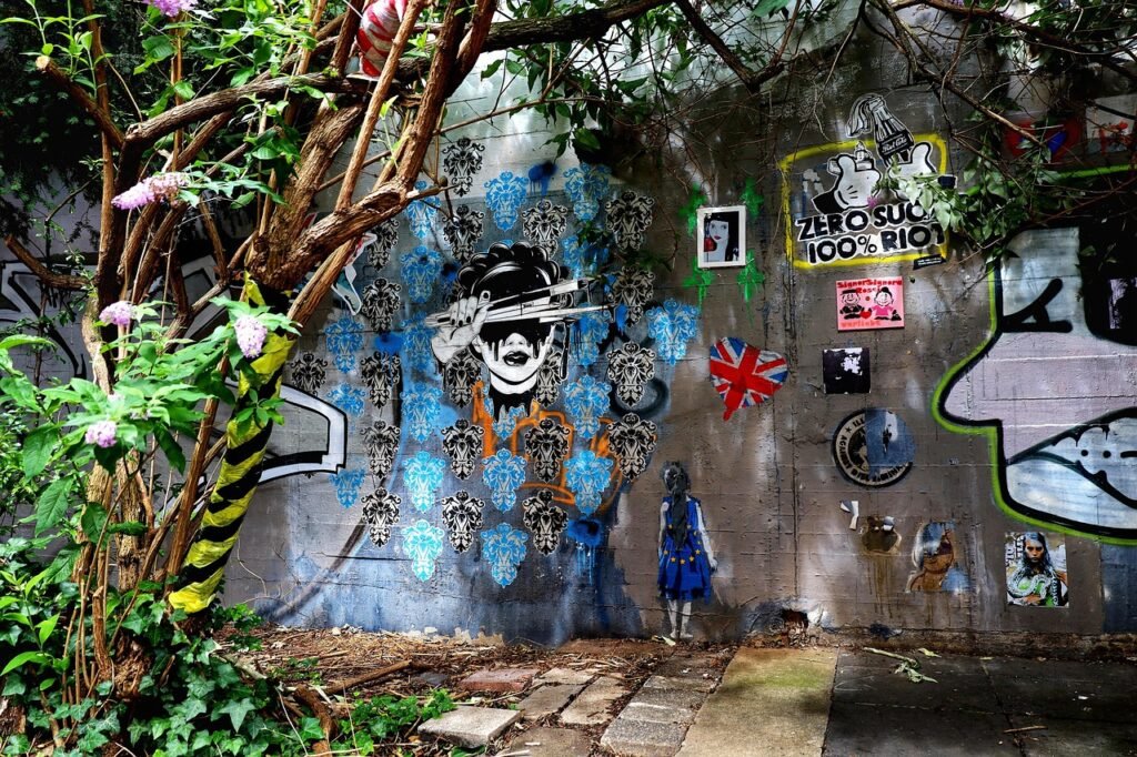 graffiti, street art, kunst, vandalisme, buitenshuis