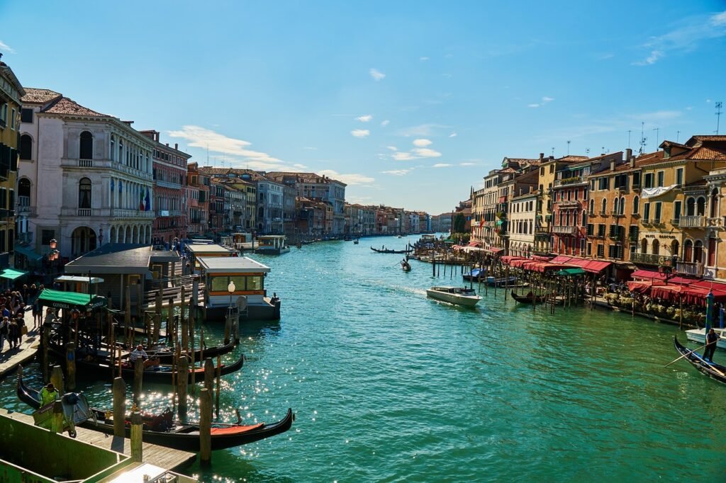 venetië, italië, grand canal, kanaal, toeristische attractie