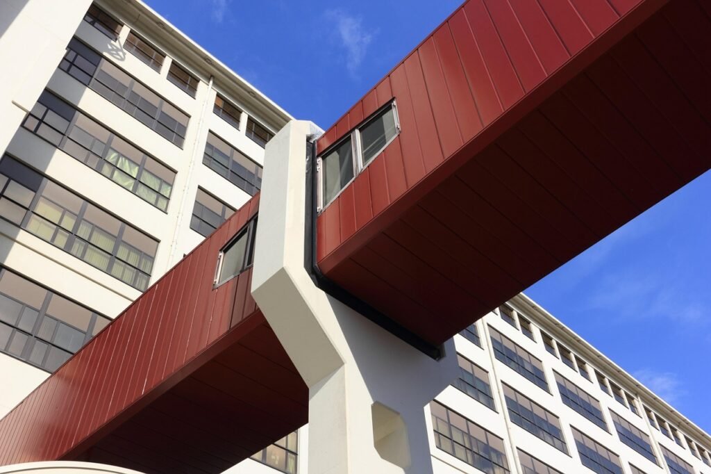 nederland, eindhoven, ex philips, loopbrug, architectuur, holland, buitenshuis, nederlands, buitenkant, eindhoven, eindhoven,