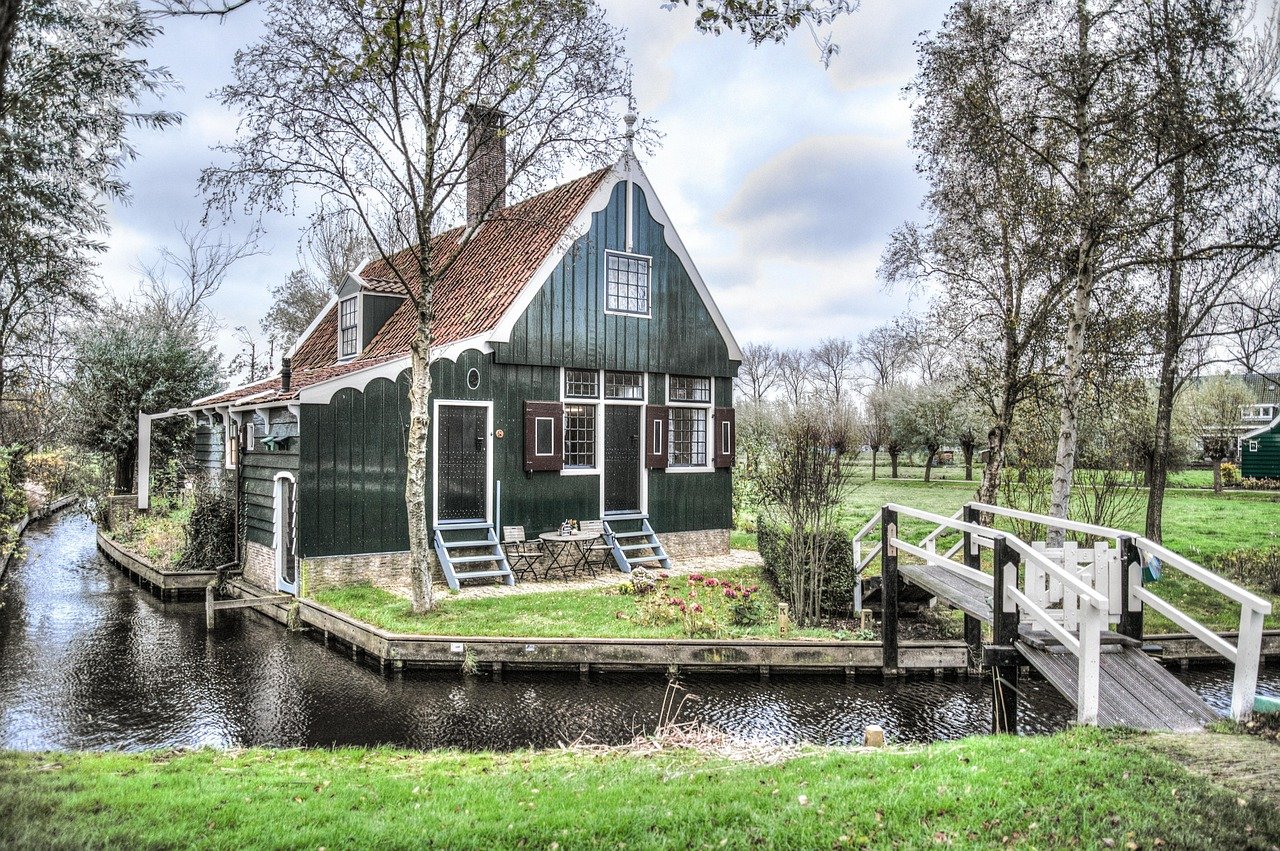 zaandam, huis, nederlands, nederland, zaanse, schans, traditioneel, europa, dorp, natuur, holland, architectuur, toerisme, am