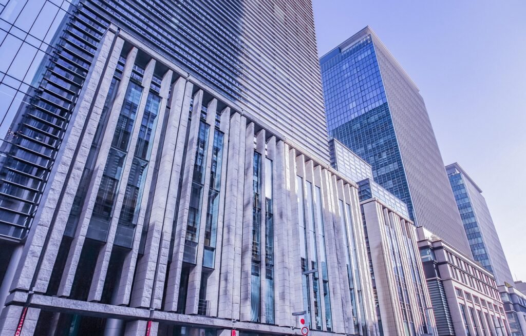 tokyo, bill, cityscape, gebouw