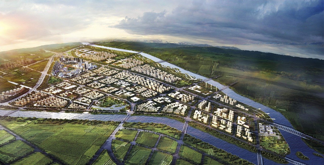 geweldig voor de planning, city, china